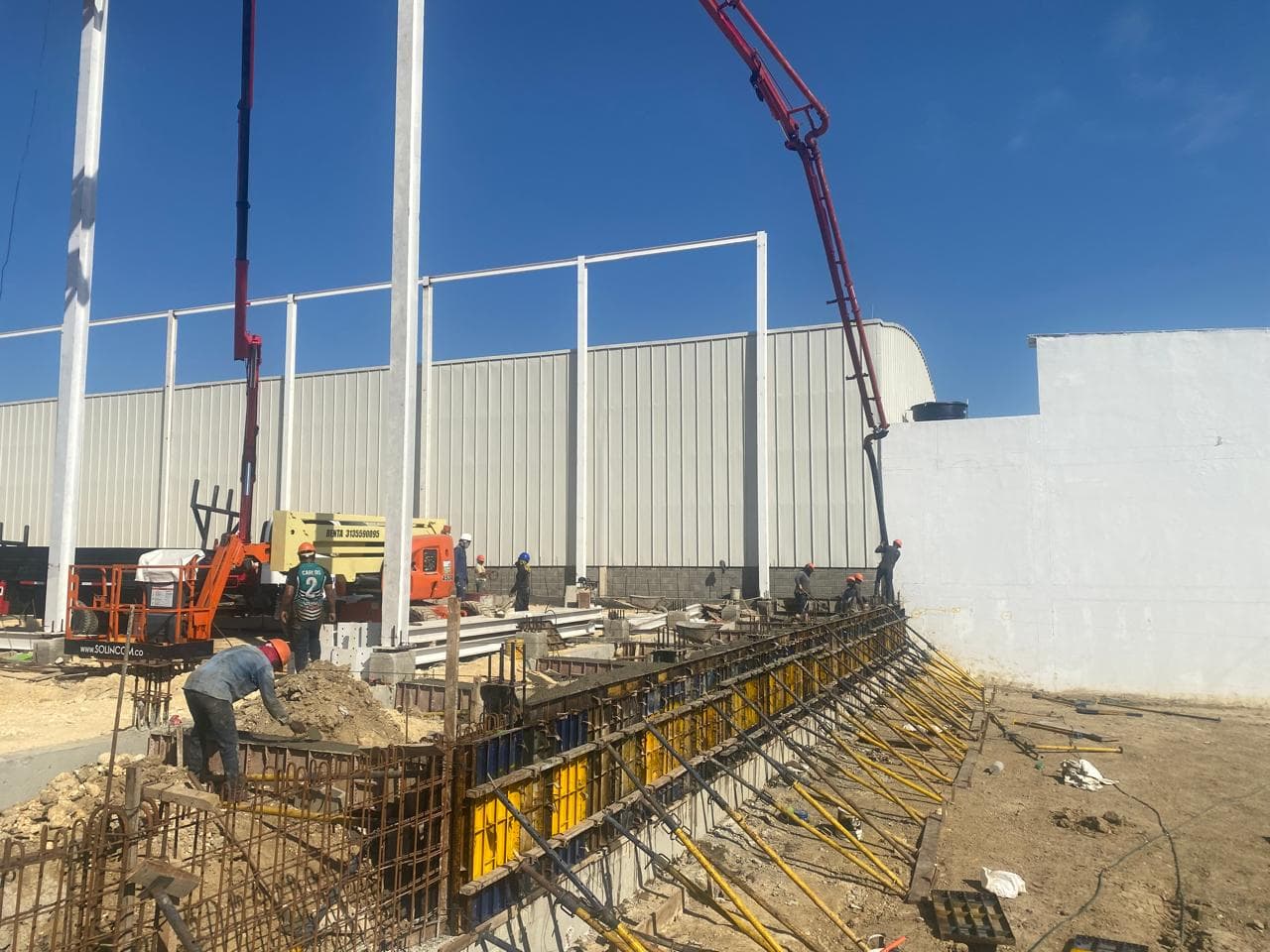 Construcción de bodegas